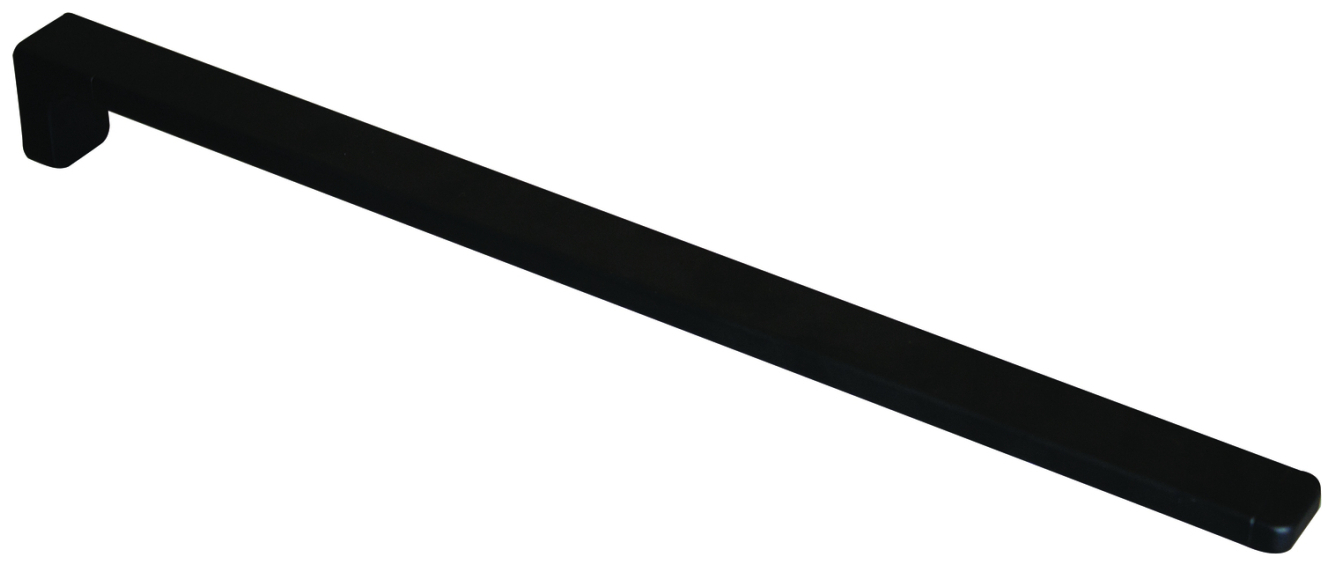 VIGOUR Handtuchhalter derby V3 450 mm 1-armig starr schwarzmatt