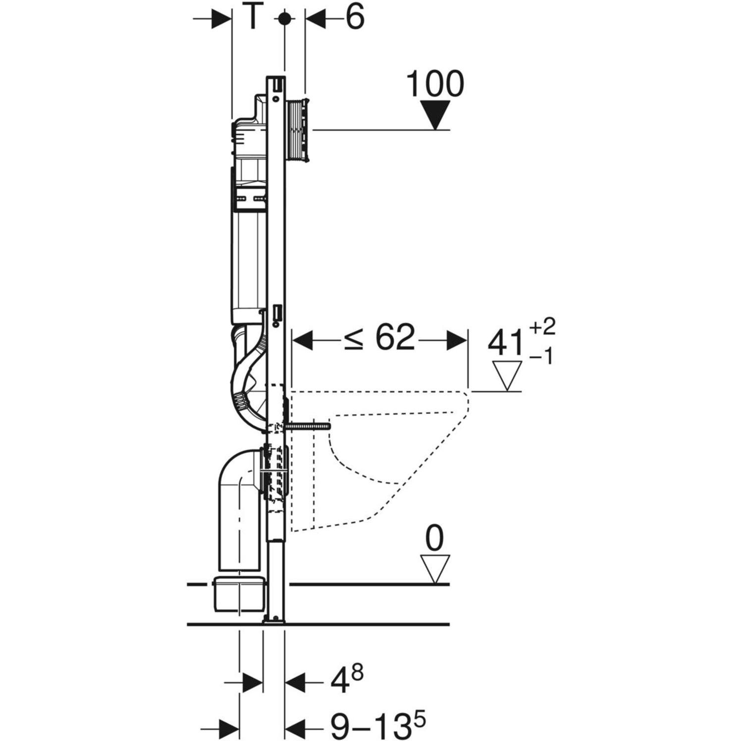 Geberit Duofix Spülkasten Sigma für Geruchsabsaugung mit Abluft 111.364.00.5 - Bild 3