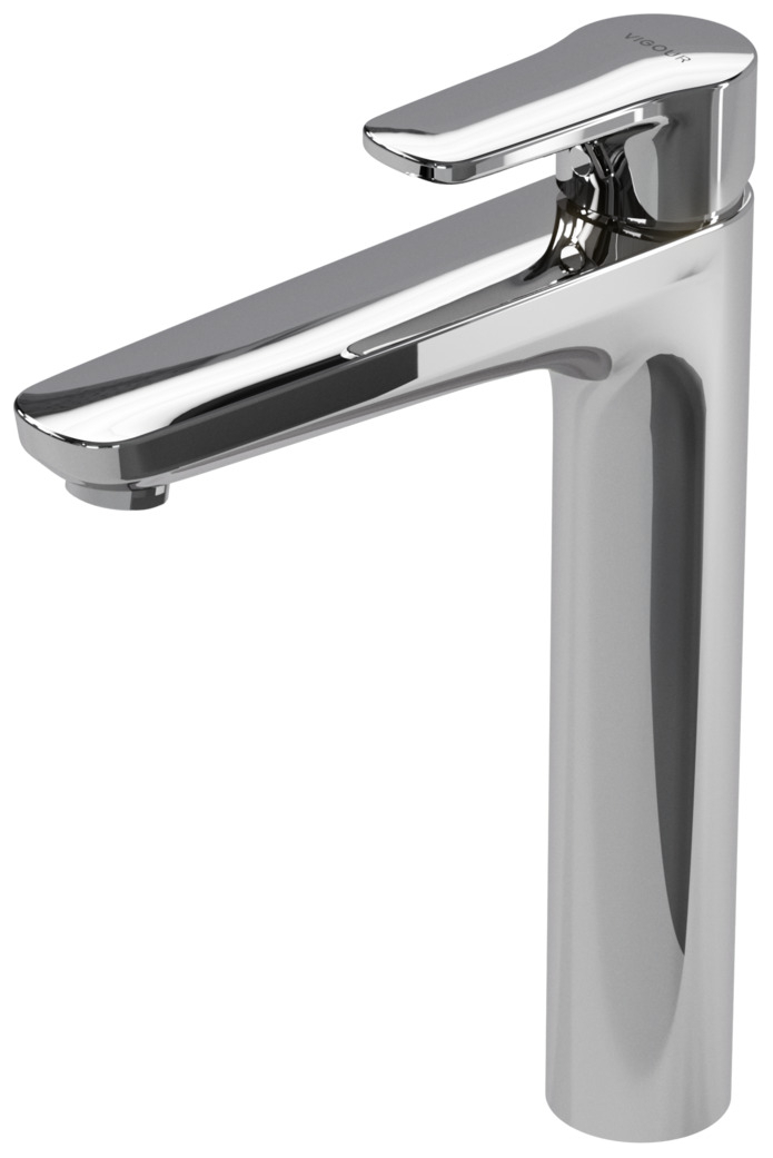 VIGOUR Einhand-Waschtischbatterie derby V3 XL Auslaufhöhe 230mm ohne Ablaufgarnitur verchromt