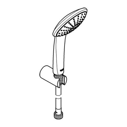 Grohe Euphoria Brausegarnitur Mono chrom 27354000 - Bild 2