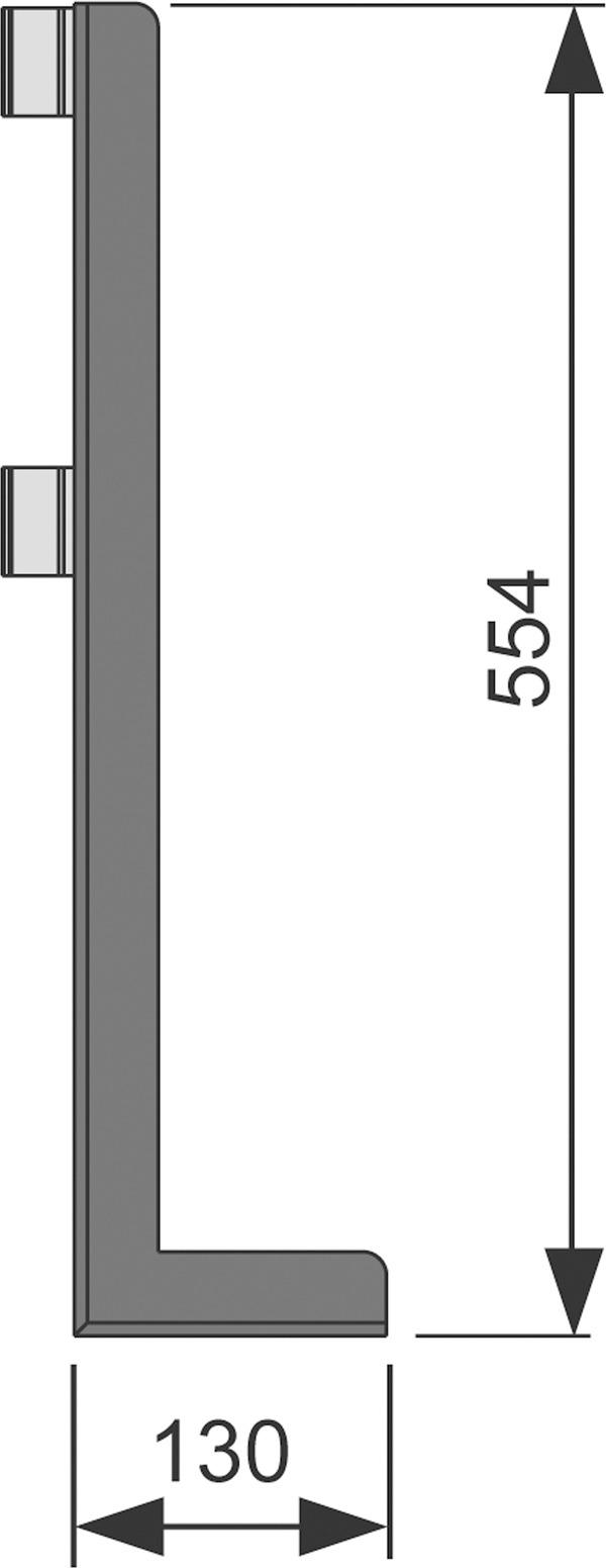 TECEprofil Stützfuß für freistehende Wände 9030017 - Bild 2