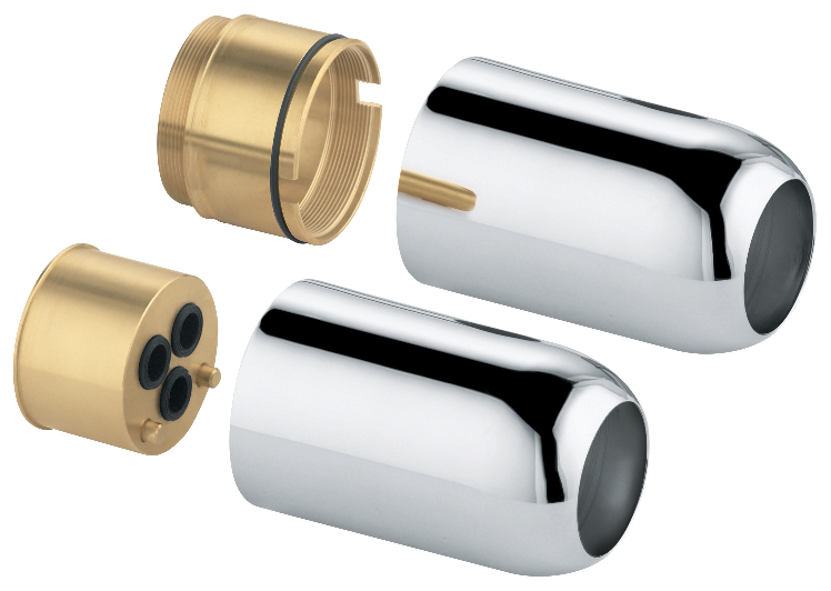 VIGOUR Adapter indiv. 4.0 für vertauschte Wasserwege für UP-Hebelmischer - Bild 1