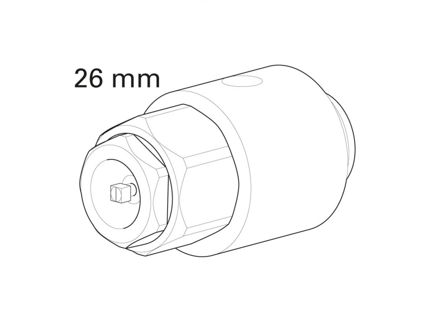 Abdrückstopfen Alpex 26mm ALDADS26 - Bild 2