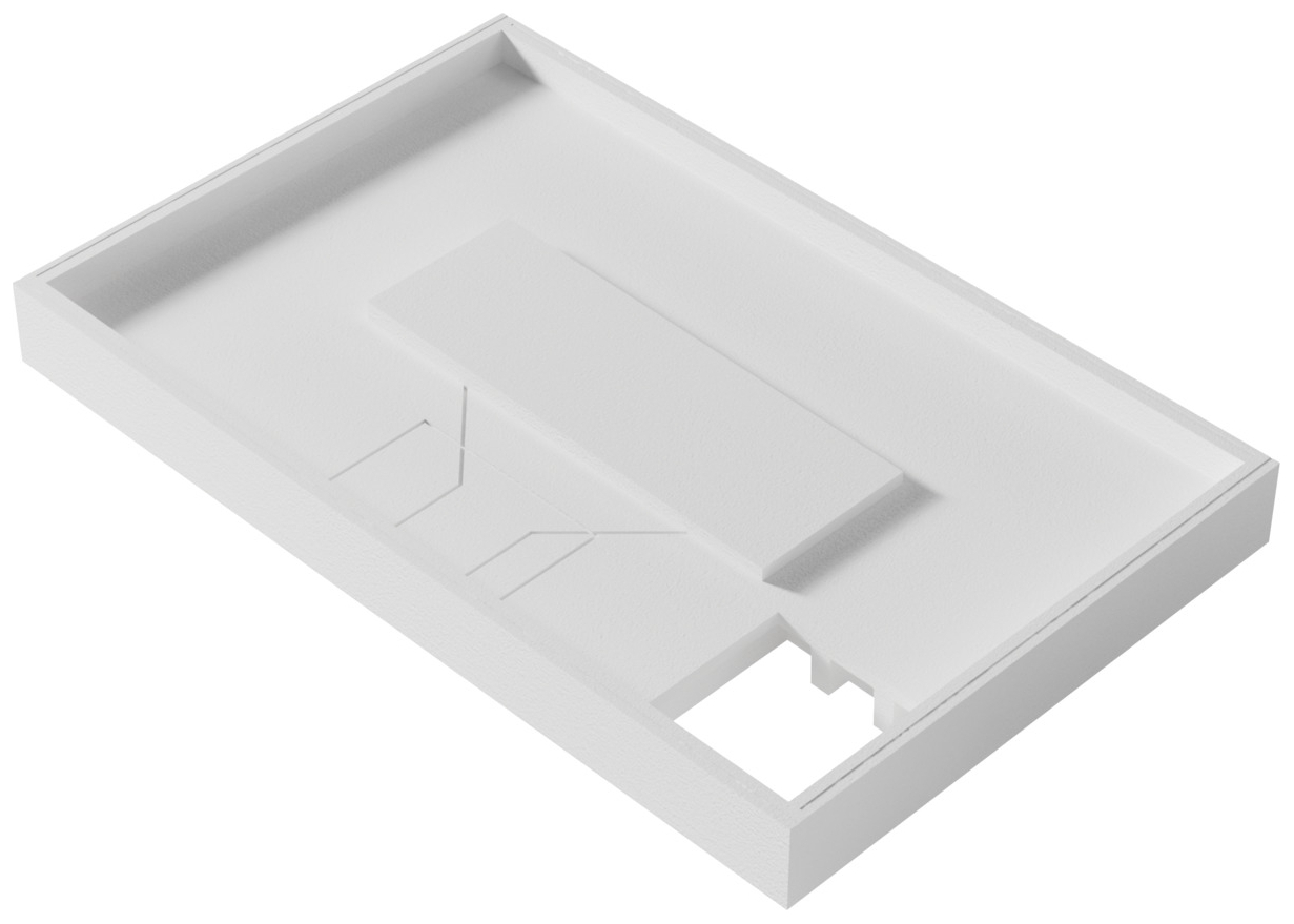 VIGOUR Wannenträger für Duschwanne one 140x90x3.5cm Höhe 13cm - Bild 1