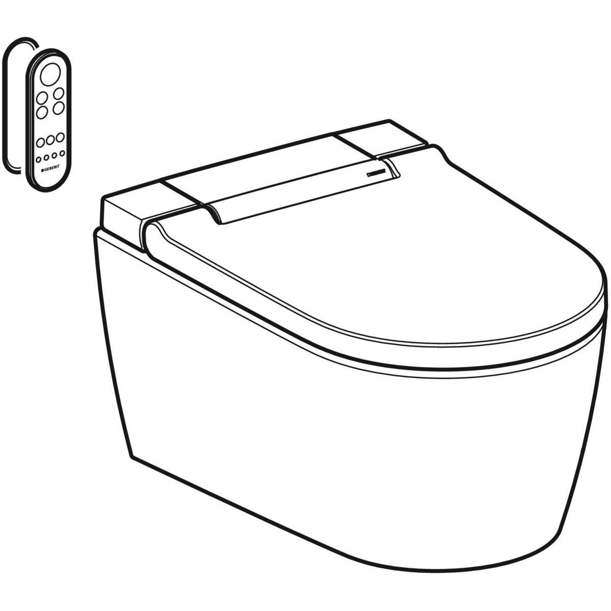 Geberit AquaClean Sela WC-Komplettanlage wandhängend weiß-alpin 146.220.11.1 - Bild 2