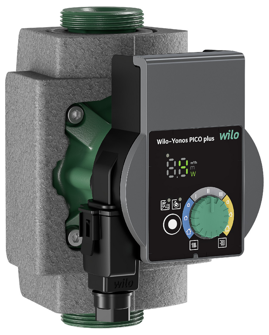 Wilo Nassläufer-Hocheffizienzpumpe Yonos PICO plus 30/1-6-180, Rp11/4, G2, 1x230V, 4215509 - Bild 1