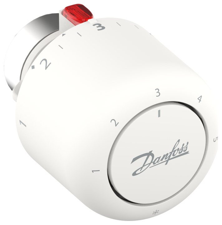 Danfoss Thermostatkopf Aero RA/VL, Gas, Fühler, 7-28°C, mit Frostschutzfunktion