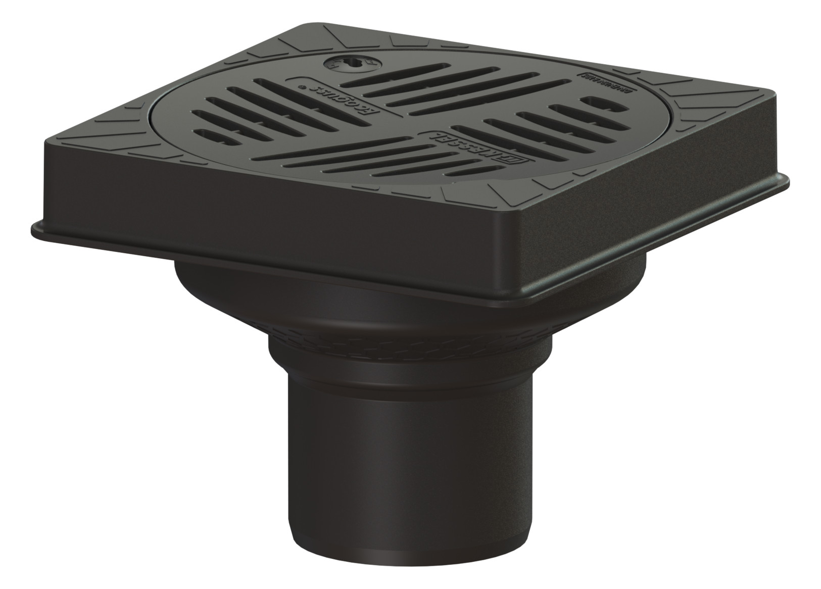 KESSEL Hofablauf System 100, senkrecht, Schlitzrost Klasse B125 (67110B) - Bild 1