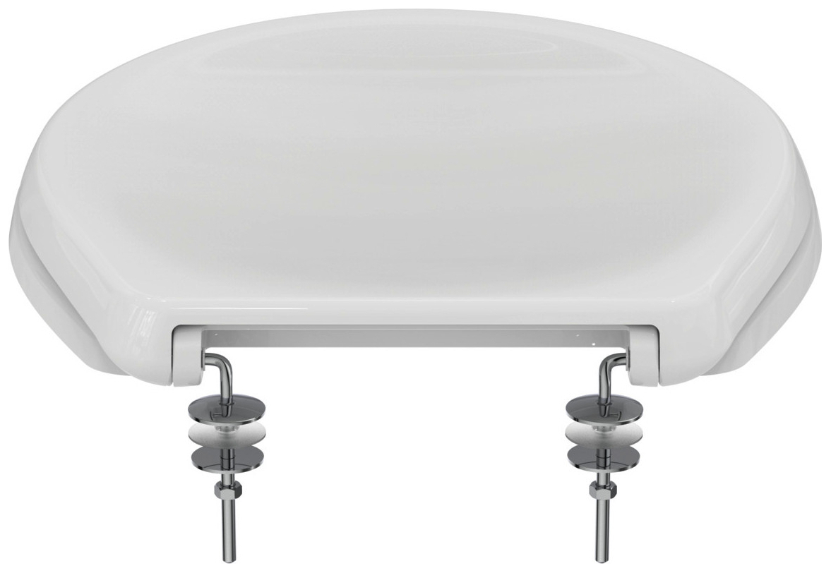 Ideal Standard WC-Sitz Eurovit rund weiß ohne Absenkautomatik W302601 - Bild 4