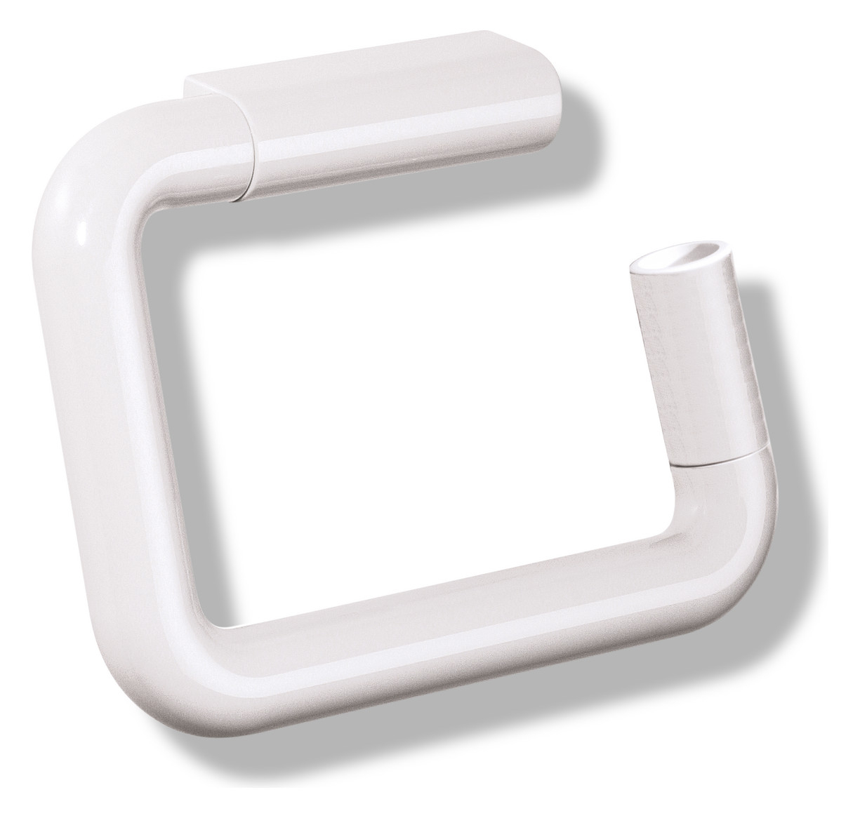 HEWI Serie 477 WC-Papierhalter mit Diebstahlschutz reinweiß 477.21.150.99 - Bild 1