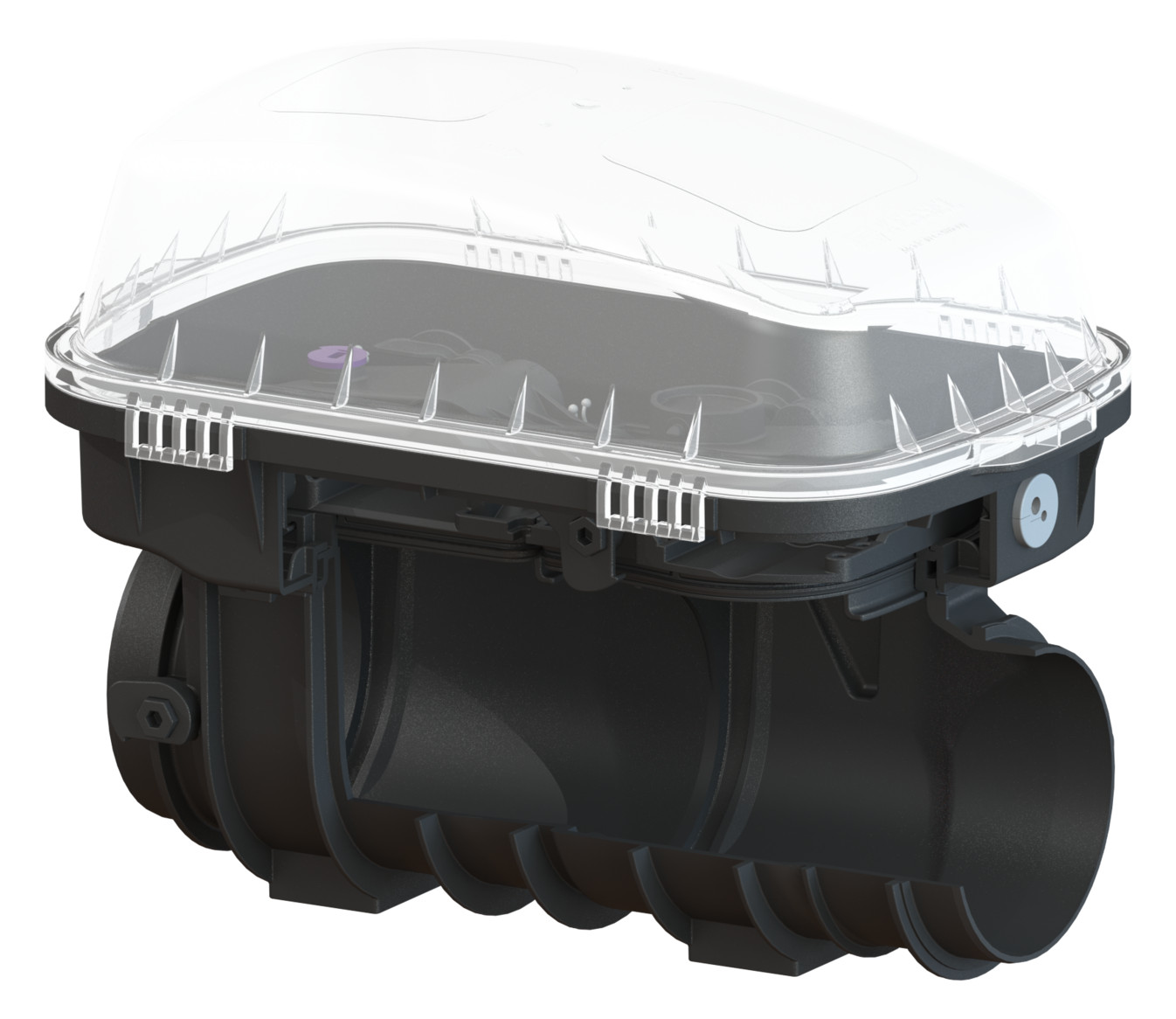Kessel Modulset Reinigungsrohr Controlfix ohne Zu-/Auslaufstutzen, freiliegend 80000 - Bild 1