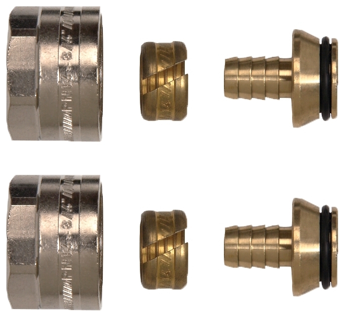 COSMO PEX-Klemmringverschraubung 14x2mm 3/4'' Eurokonus, je Satz