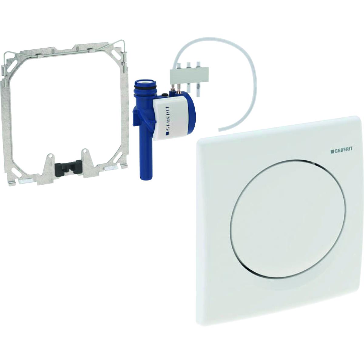 Geberit Urinal Handauslösung Basic pneumatisch weiß-alpin 115.820.11.5 - Bild 2