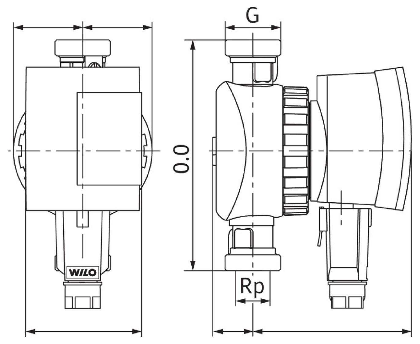 Wilo Reservemotor für Star-Z NOVA Service Motor Wechselstrom Nr. 4132753 - Bild 2