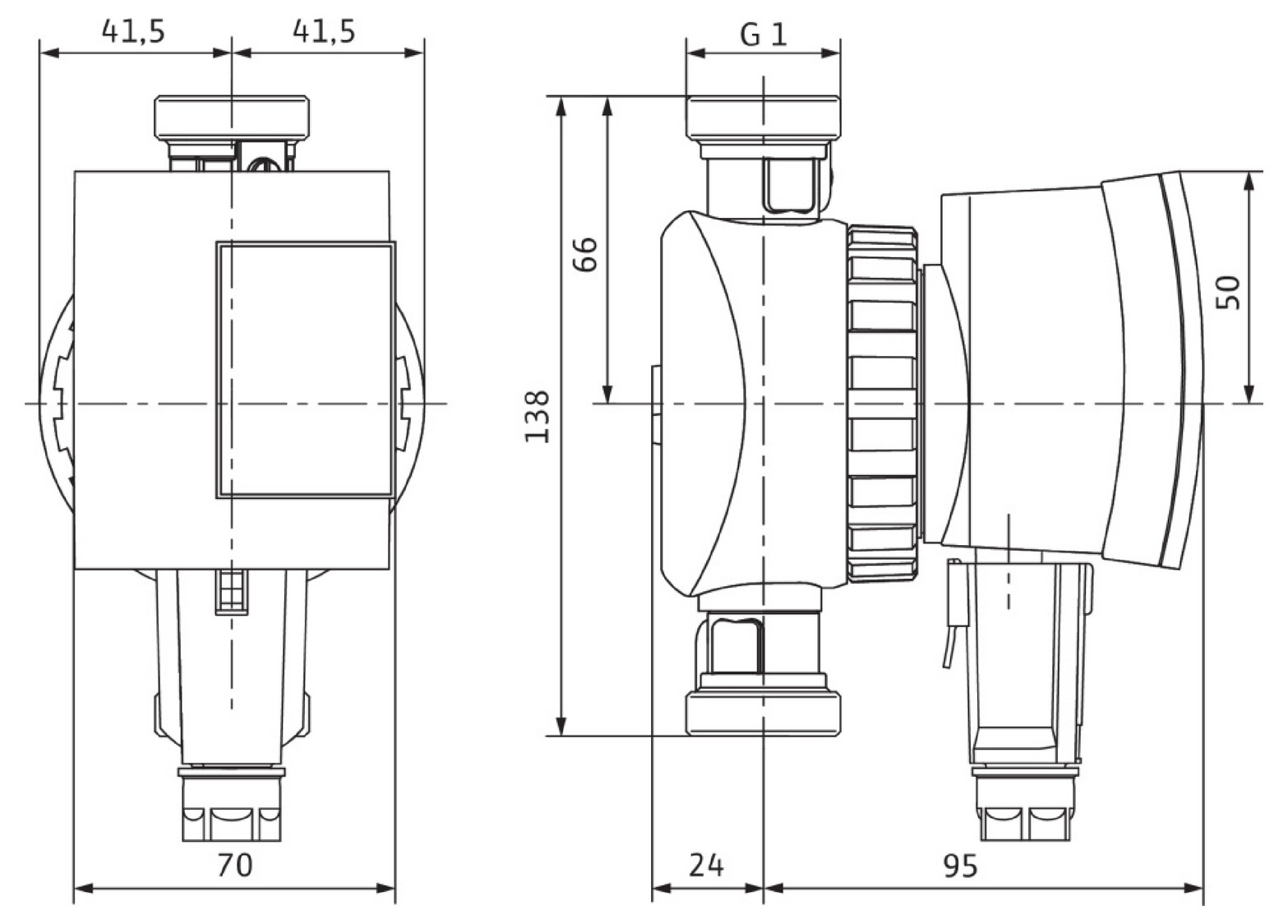 Wilo Star-Z NOVA C Nassläufer-Hocheffizienzpumpe 1/2'' Baulänge 138 mm 4132752 - Bild 2