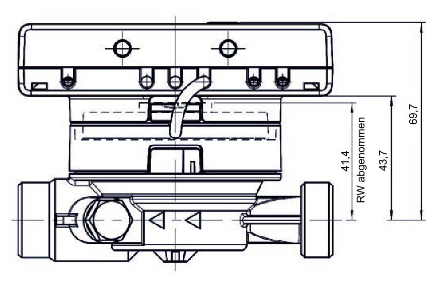 Wasser-Geräte Wärmezähler VoluMess VI, QN 1,5 - AG 3/4'' - BL 110 mm inkl. Konformitätsentgelt - Bild 2