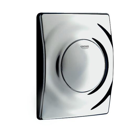 Grohe Surf Betätigungsplatte verchromt, für UP-Urinal-Druckspüler 38808000 - Bild 1