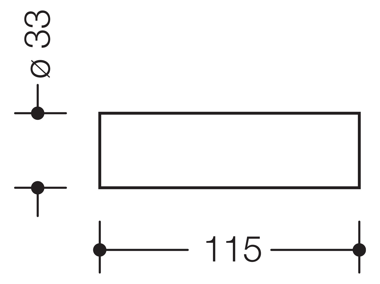 HEWI Serie 477 Reservepapierhalter d: 33 mm ohne Rosette reinweiß 477.21.300.99 - Bild 2