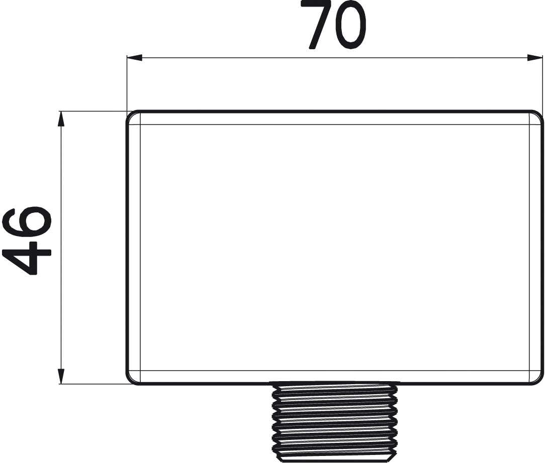 Nikles Wandanschlussbogen Pure 1/2'' verchromt 298705N - Bild 2