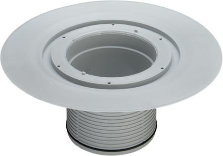 Viega Aufstockelement Advantix 4996.1 Kunststoff grau 285128 - Bild 1