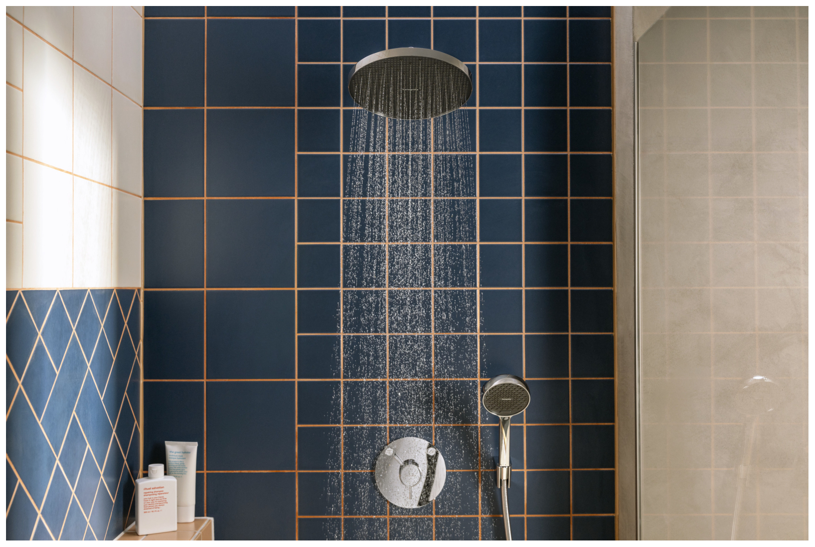 Hansgrohe Brausehalterset Activera Select S 95 2jet EcoSmart Schlauch 1600mm chrom