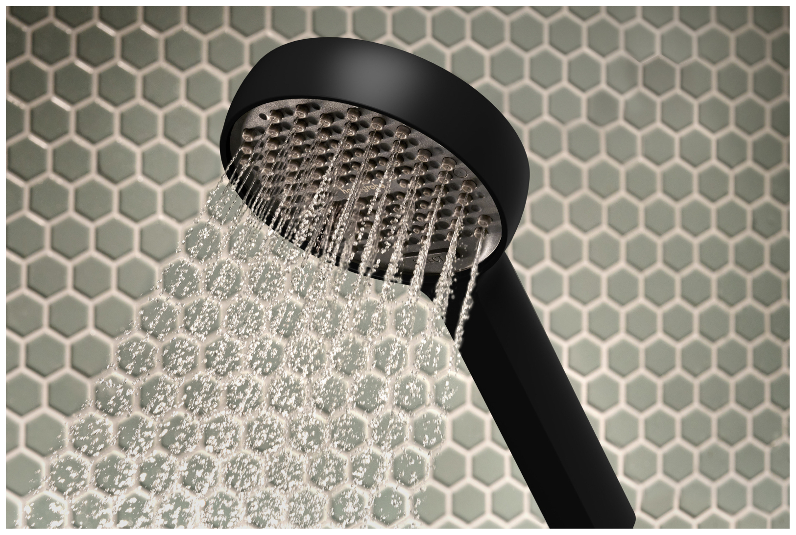 Hansgrohe Brauseset Activera Select S 95 2jet EcoSmart mit Brausestange Typ 65 schwarz matt