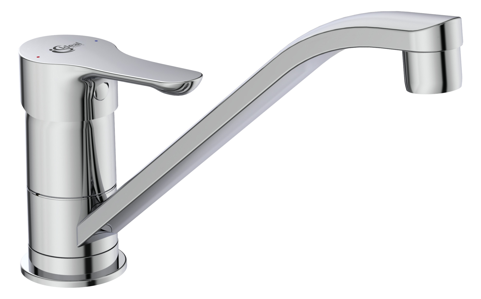 Ideal Standard Küchenarmatur ALPHA Ausladung 224 mm chrom BC490AA - Bild 1