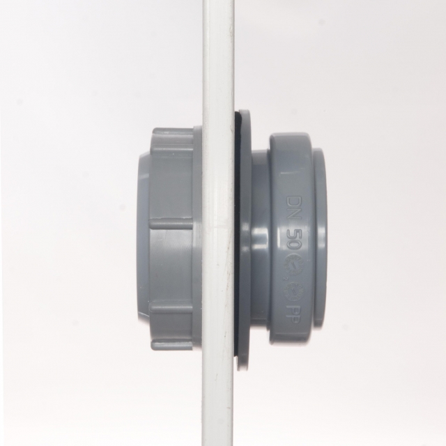 Airfit Anschraubmuffe DN 100 Rohranschluss aus PP 50110AM - Bild 3