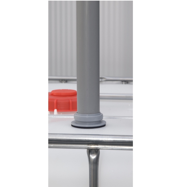 Airfit Anschraubmuffe grau DN 50 Anschl. ab DN 75 50000AM