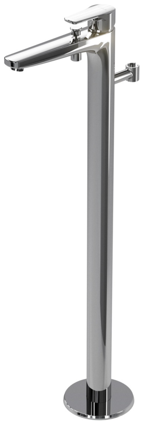 VIGOUR Einhand-Standarmatur Wanne derby V3 mit Brausehalter verchromt