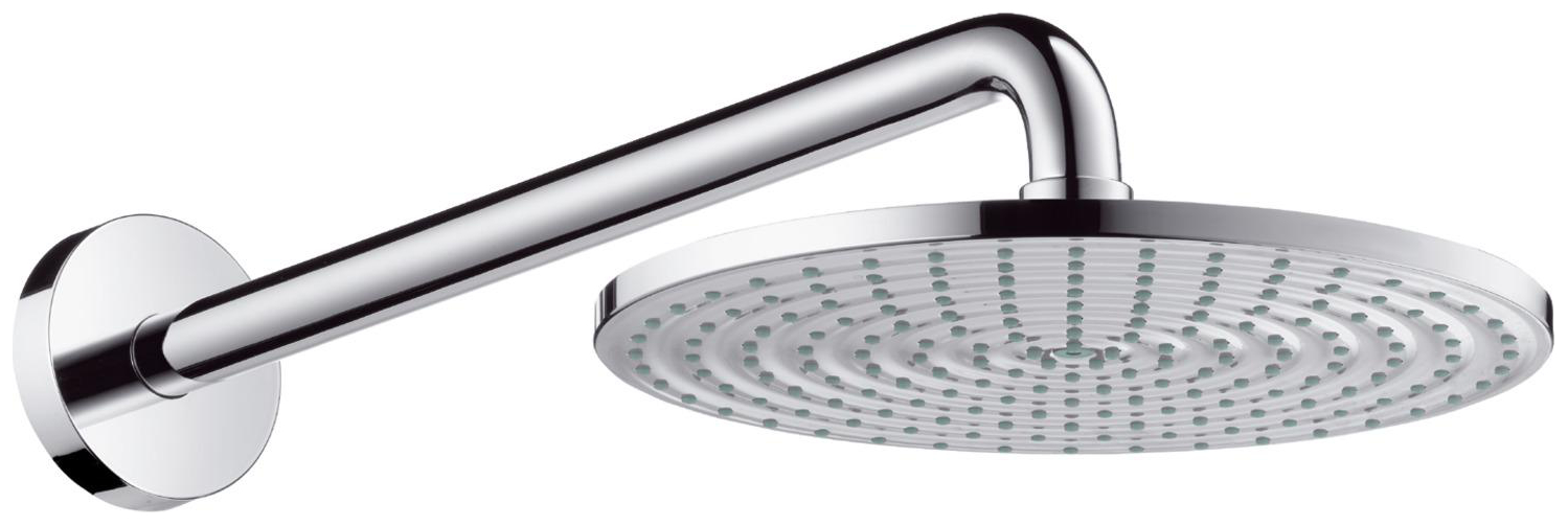 Hansgrohe Tellerkopfbrause Raindance Air 240mm mit Brausearm verchromt 27474000 - Bild 1