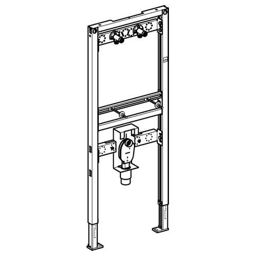 Geberit Duofix Waschtisch 130 cm für Unterputz-Geruchsverschluss 111.477.00.1 - Bild 2