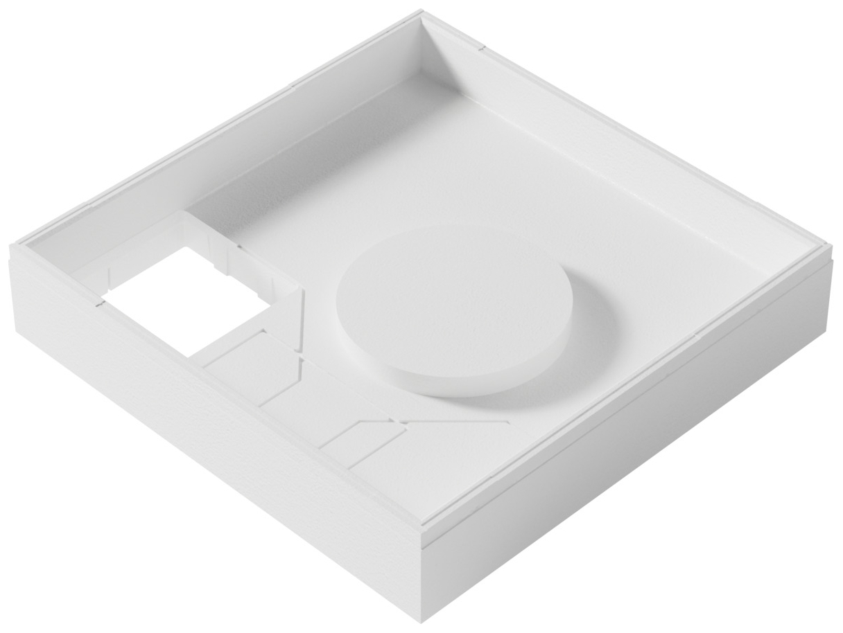 VIGOUR Wannenträger für Duschwanne one 90x90x6.5cm Höhe 17cm - Bild 1