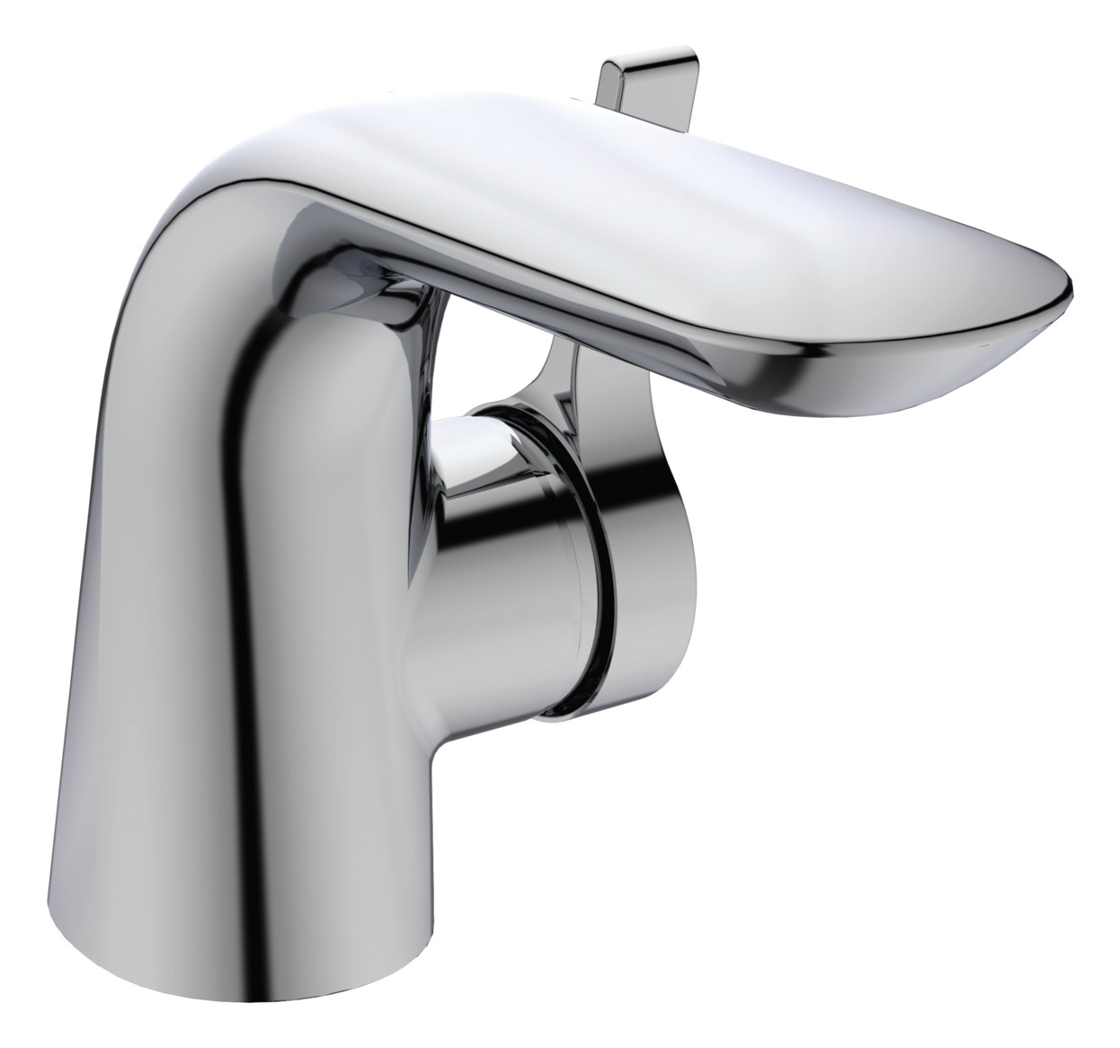 Ideal Standard Waschtisch-Armatur MELANGE chrom, mit flexiblen Schläuchen, Ablaufgarnitur A4260AA - Bild 1