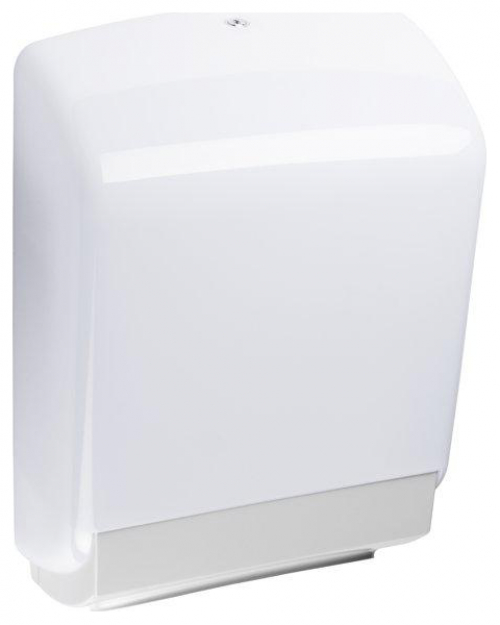 HEWI Serie 477 Papierhandtuchspender für ca. 450 Stk. Papier reinweiß 477.06.60005.99 - Bild 1