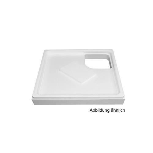 Kaldewei Duschwanne Duschplan 90x70x6,5 cm weiss Stahl 3,5 mm Modell 547-2 inklusive Träger - Bild 3