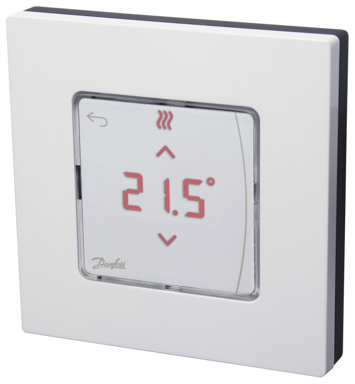 Danfoss Icon2 Aufputzraumthermostat 24V, mit LED-Display-Version, Aufputz