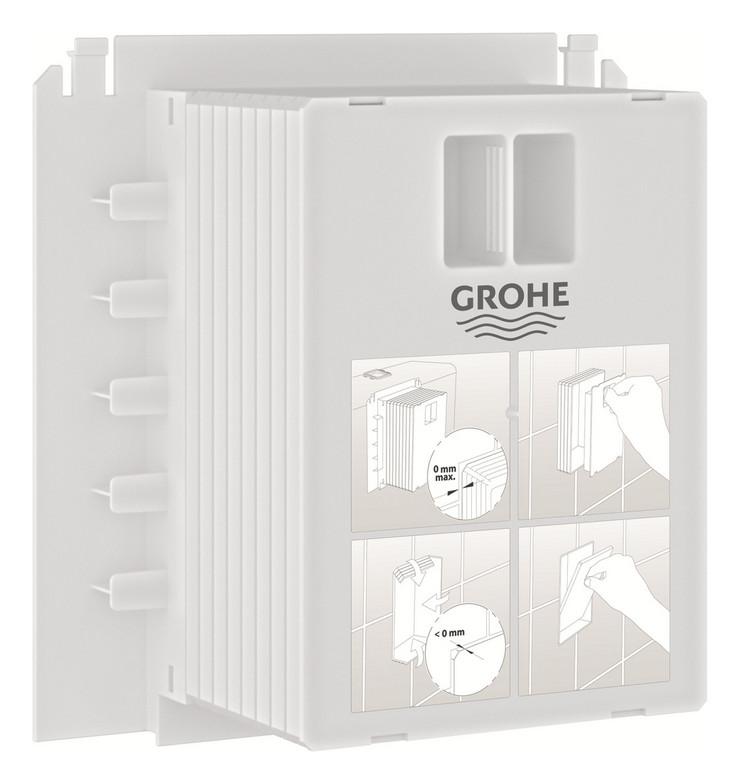 Grohe Revisionsschacht 40911 für Uniset Rapid SL für kleine Abdeckplatten 40911000 - Bild 1