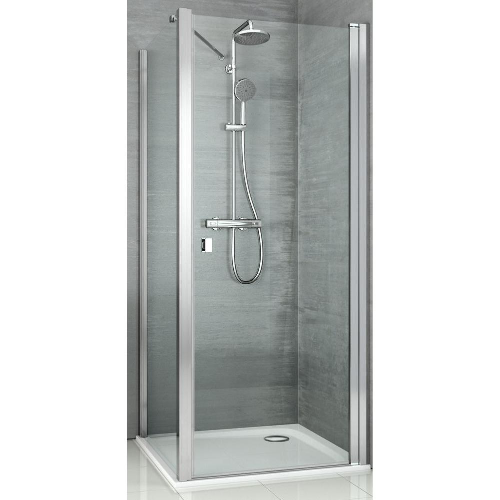 VIGOUR individual 3.0 Pendeltür für Nische/SW 900x2000mm silber hochglanz ESG klar PflegePlus - Bild 1