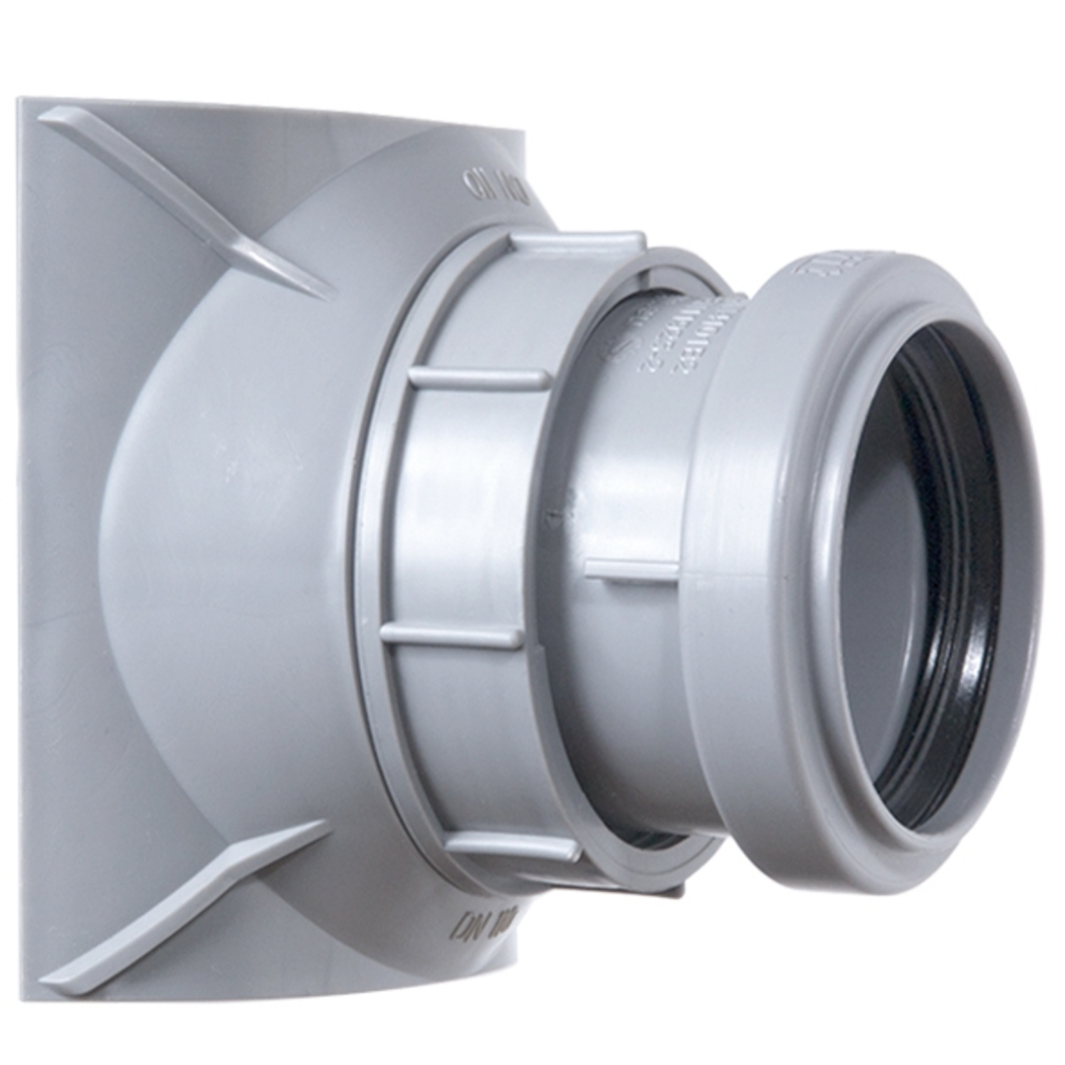 HT-Schraubabzweig DN 125 x DN 50 aus PP 22550AZ, zur Anbindung an HT/KG/PE/PP/SML - Bild 1