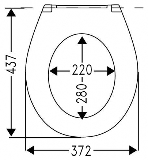 VIGOUR WC-Sitz one ONSIAS weiss, SoftClose, mit Deckel und Absenkautomatik - Bild 2