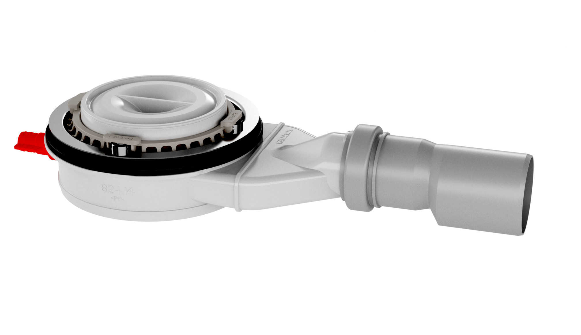 Kaldewei Ablaufgarnitur Kaldewei KA 120, Mod. 4107 flach, mit Haarfangsieb, ohne Deckel - Bild 1