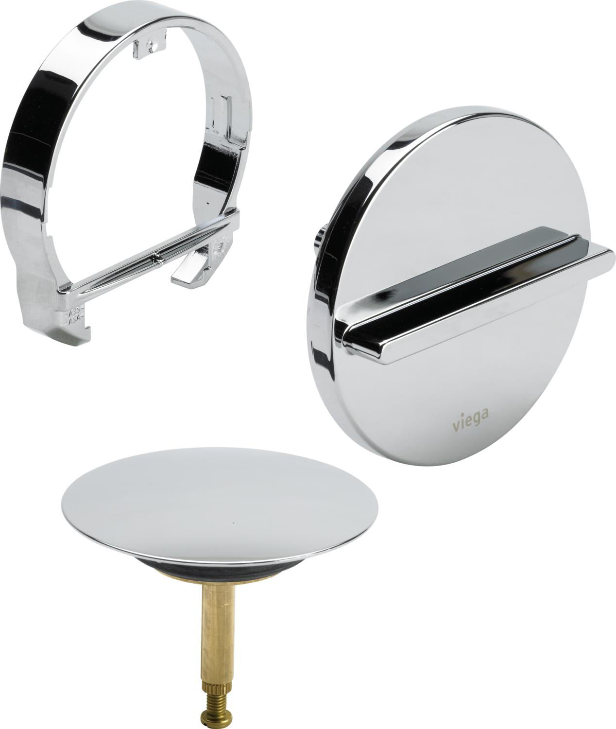 Viega Multiplex Trio Ausstattungsset 6161.1 Visign MT3 verchromt 725792 - Bild 1