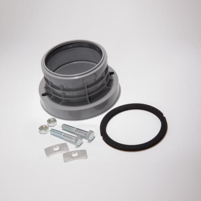 Airfit Flansch-Adapter DN 100 x 100 Lochabstand 125 - 143mm 119110FA - Bild 2