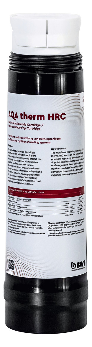 BWT AQA therm HRC-S (small) Härte-Reduzierende-Cartridge schwarz 125639418 - Bild 1
