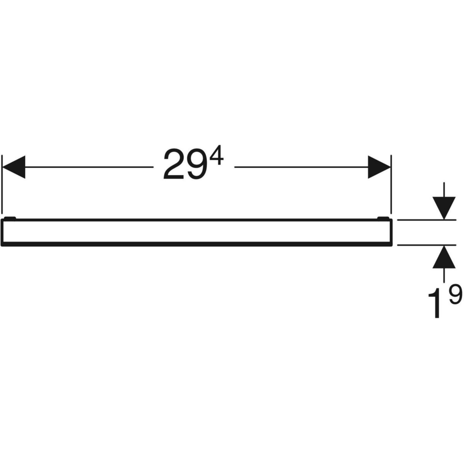 Geberit Fertigbauset für Geberit Wandablauf befliesbar rahmenlos 154.338.00.1 - Bild 3