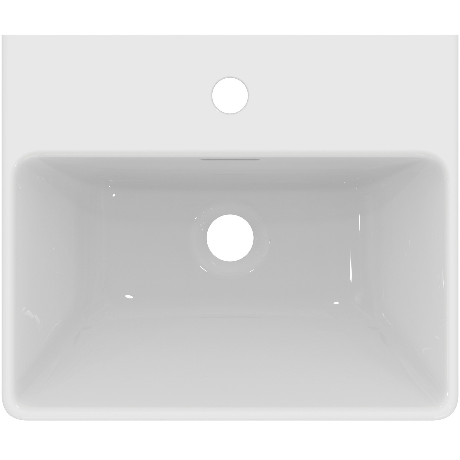 VIGOUR Möbel-Handwaschbecken derby V3 45x38cm