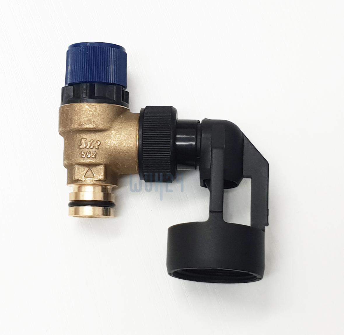 SYR Austausch-Sicherheitsventil DN 20 3/4'' 6 bar Nirositz rohgelb 2115.20.015 - Bild 1