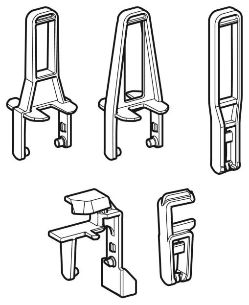 Geberit Bügelset Typ 212 für Spülventil 244.844.00.1 - Bild 2