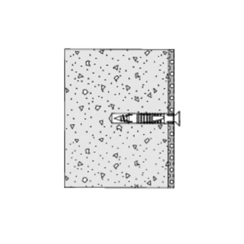 HEWI Befestigungsart BM 20.4, für Klappsitz an Betonwand - Bild 1